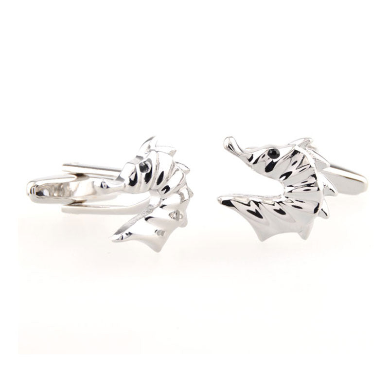 Cartoon Anime Plain Colour Metal Cufflinks