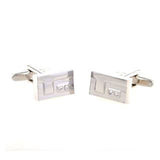 Crystal Zircon Cufflinks