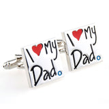 Festivals Wedding Reception Enamel Dropping Glue Cufflinks