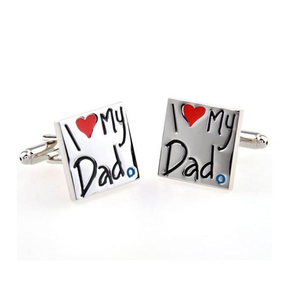 Festivals Wedding Reception Enamel Dropping Glue Cufflinks