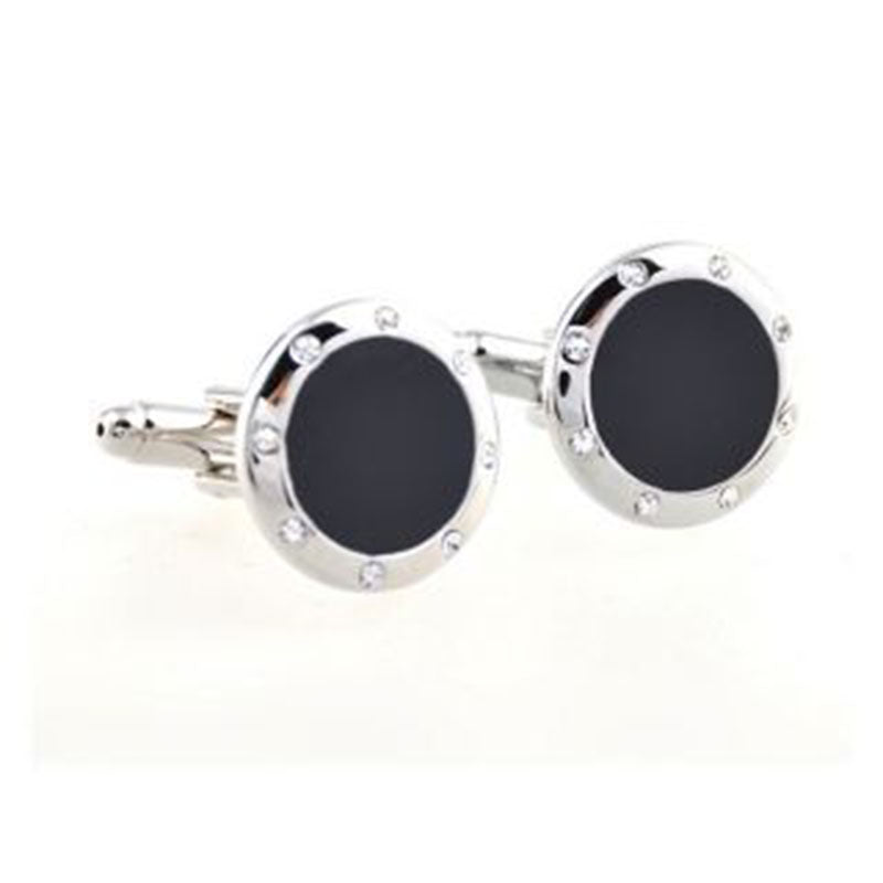 Enamel Dropping Glue Cufflinks