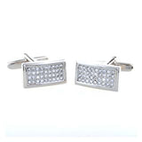 Crystal Zircon Cufflinks
