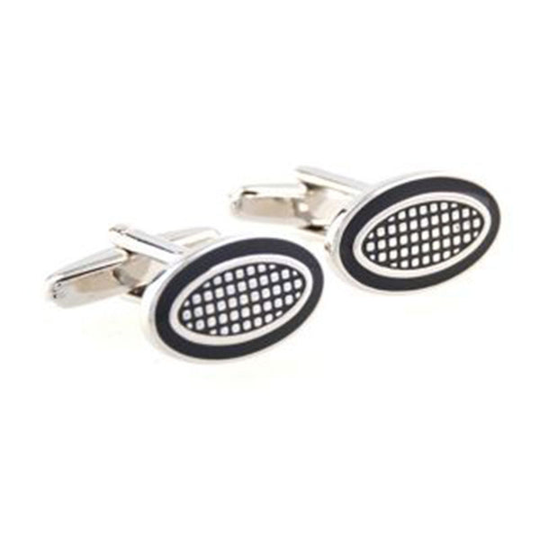 Enamel Dropping Glue Cufflinks