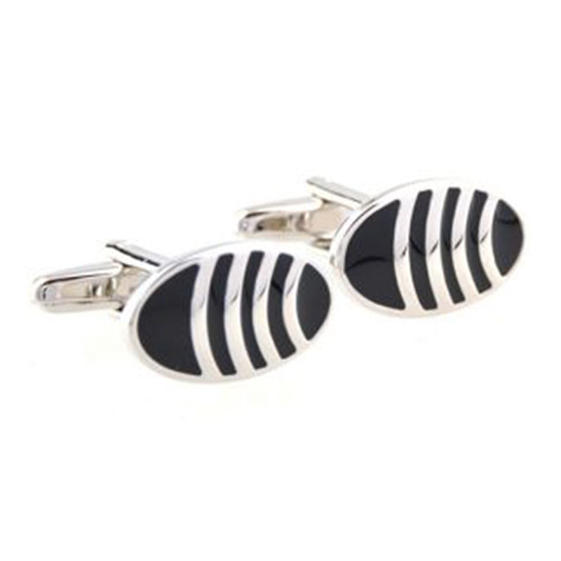 Enamel Dropping Glue Cufflinks