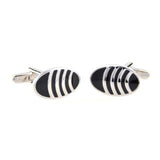Enamel Dropping Glue Cufflinks
