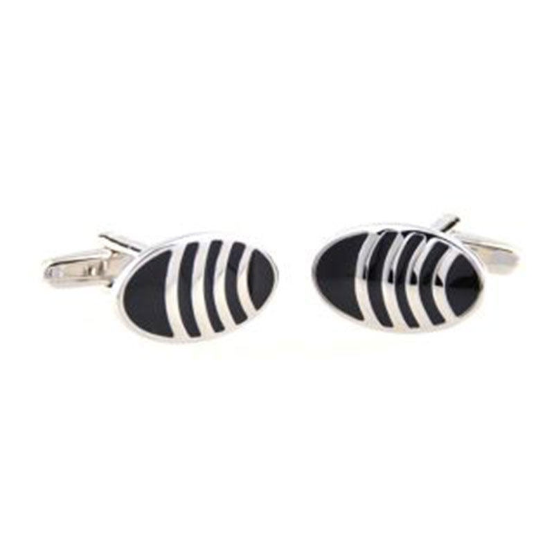 Enamel Dropping Glue Cufflinks