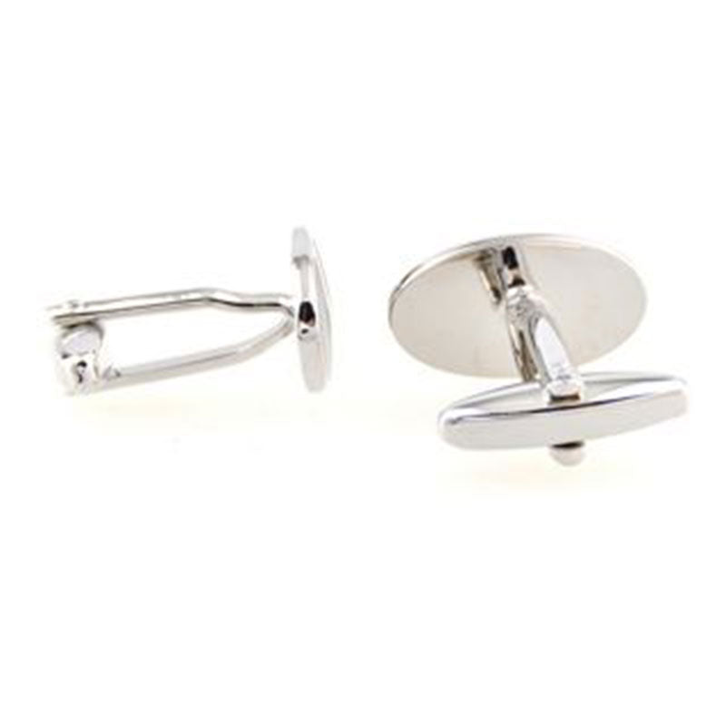 Enamel Dropping Glue Cufflinks