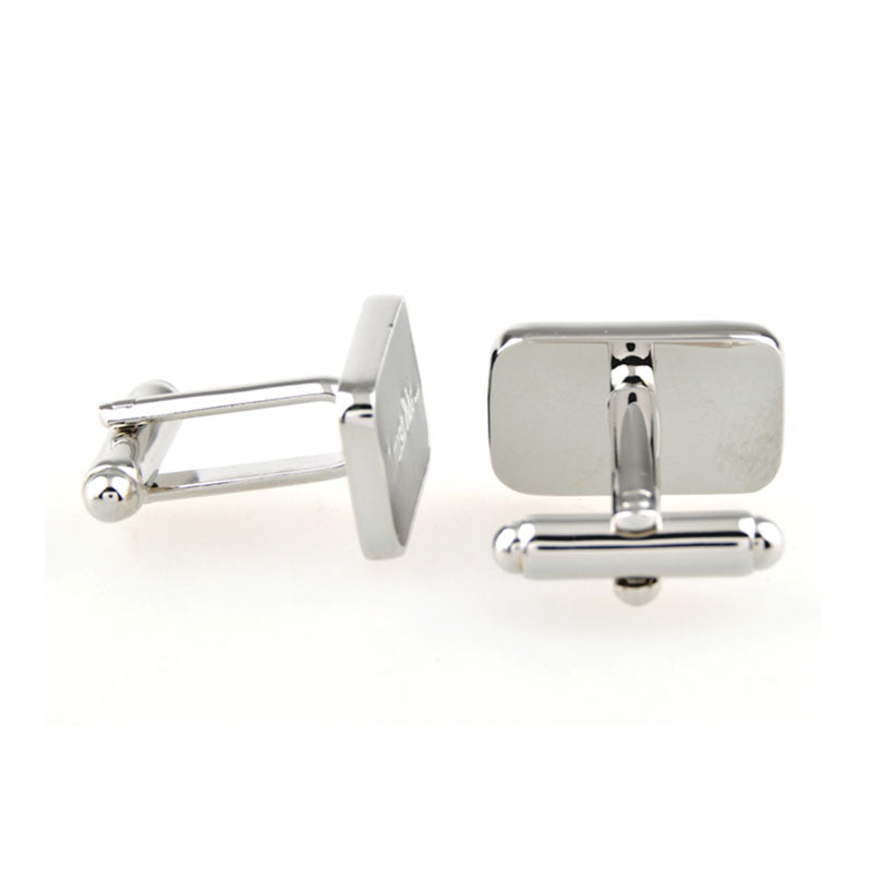 Festivals Wedding Reception Enamel Dropping Glue Cufflinks