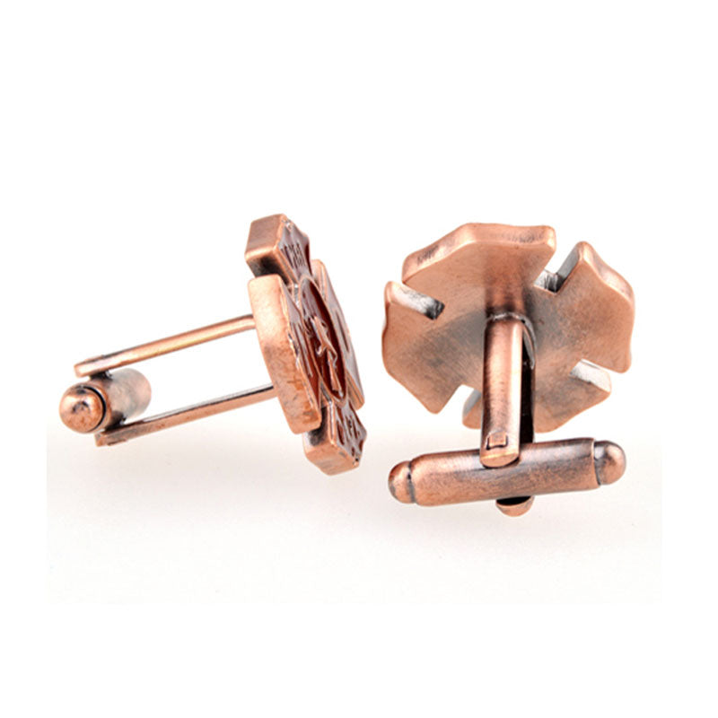 Enamel Dropping Glue Cufflinks