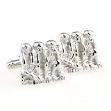 Animals Plants Plain Colour Metal Cufflinks