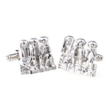 Animals Plants Plain Colour Metal Cufflinks