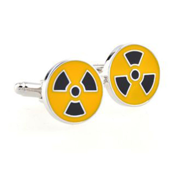 Enamel Dropping Glue Cufflinks