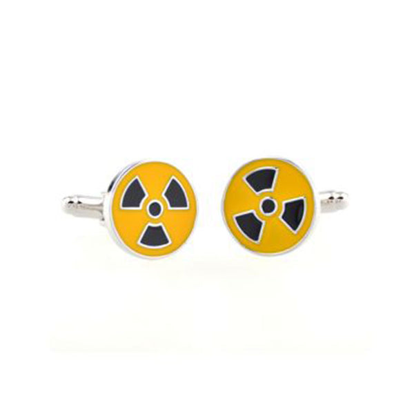 Enamel Dropping Glue Cufflinks