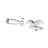 Interesting Skull Plain Colour Metal Cufflinks