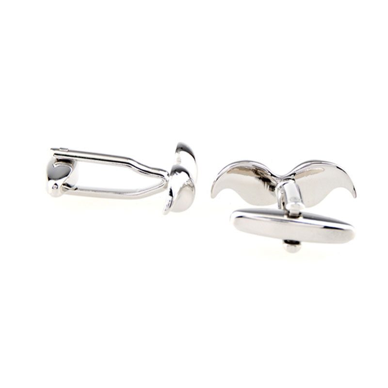 Interesting Skull Plain Colour Metal Cufflinks