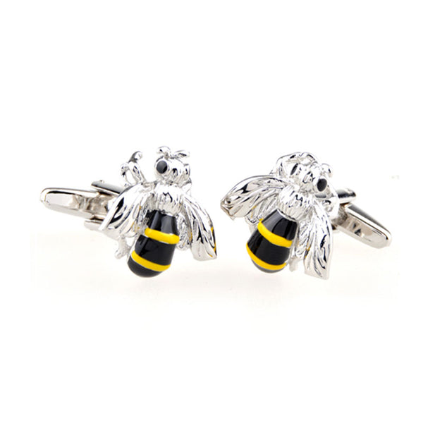 Animals Plants Enamel Dropping Glue Cufflinks
