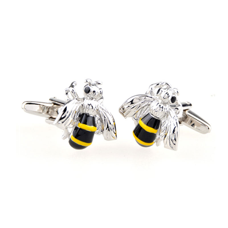 Animals Plants Enamel Dropping Glue Cufflinks
