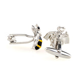 Animals Plants Enamel Dropping Glue Cufflinks