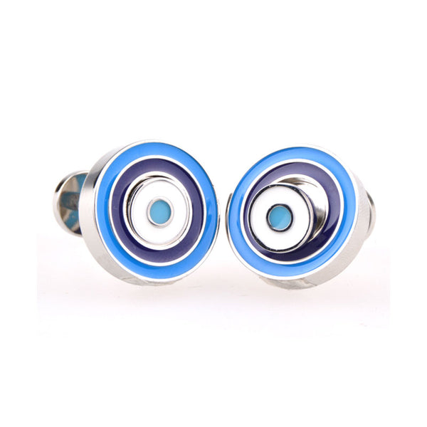 Enamel Dropping Glue Cufflinks