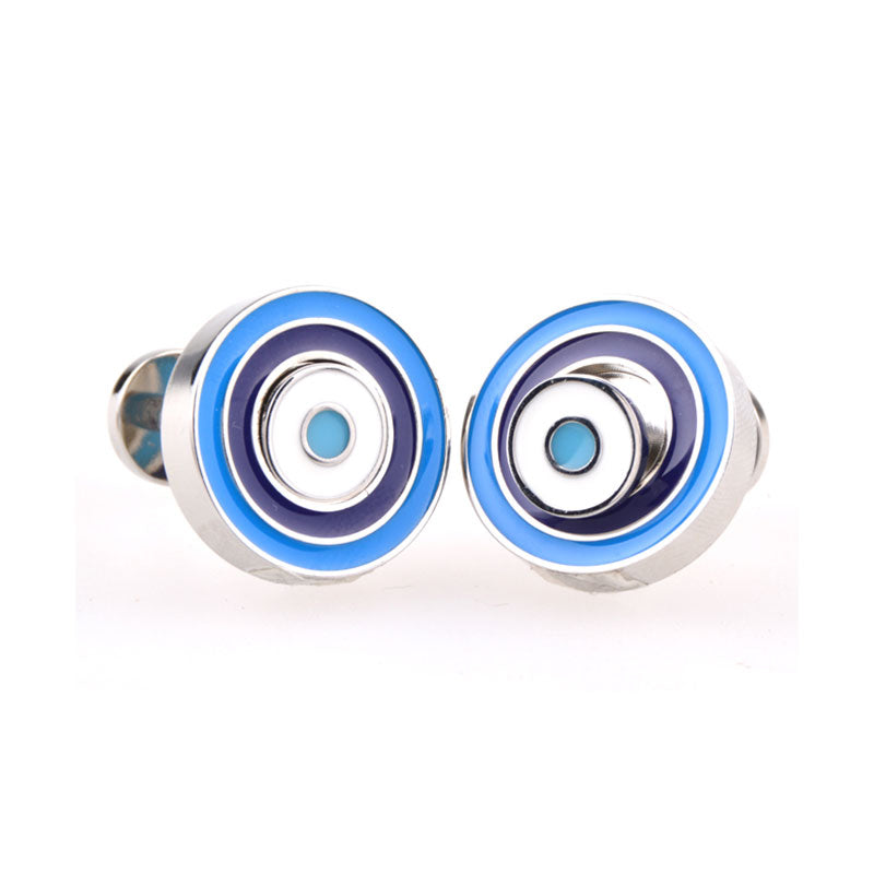 Enamel Dropping Glue Cufflinks