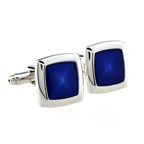 Enamel Dropping Glue Cufflinks