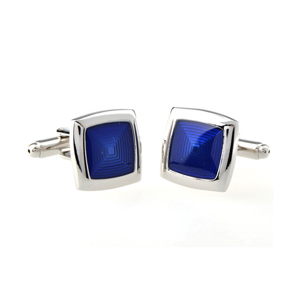 Enamel Dropping Glue Cufflinks