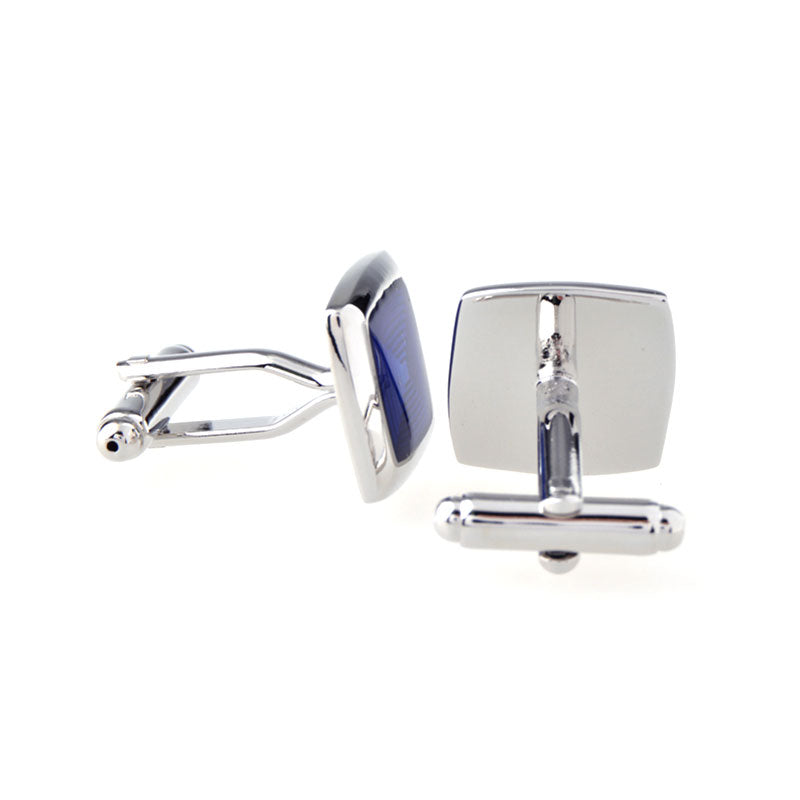 Enamel Dropping Glue Cufflinks