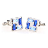 Crystal Zircon Cufflinks