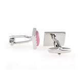 Cateye Glass Cufflinks
