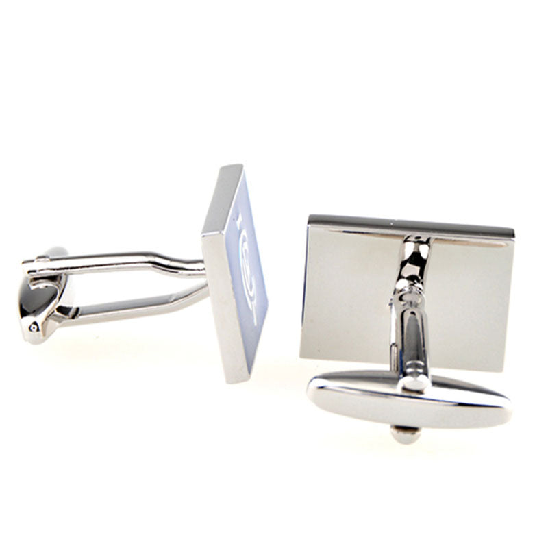 Enamel Dropping Glue Cufflinks