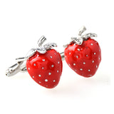 Vegetable Fruit Enamel Dropping Glue Cufflinks