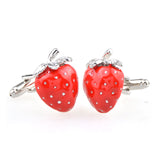 Vegetable Fruit Enamel Dropping Glue Cufflinks