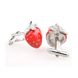 Vegetable Fruit Enamel Dropping Glue Cufflinks