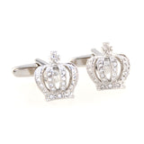 Festivals Wedding Reception Crystal Zircon Cufflinks