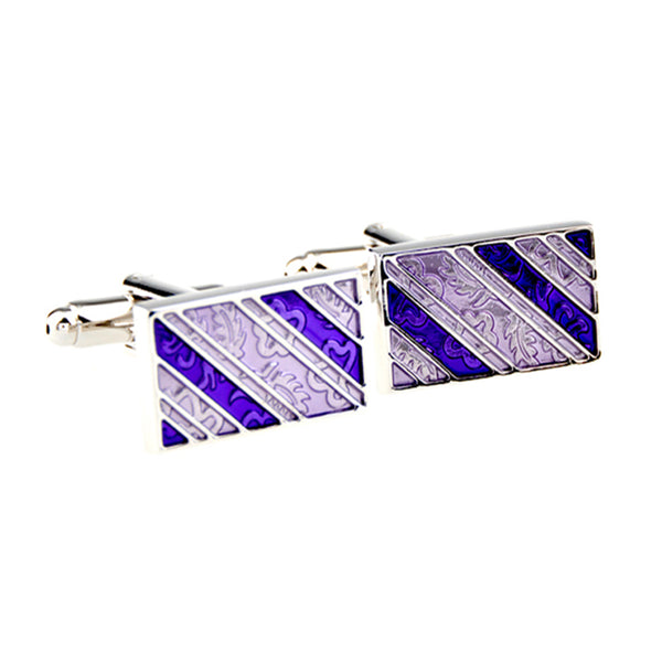 Enamel Dropping Glue Cufflinks
