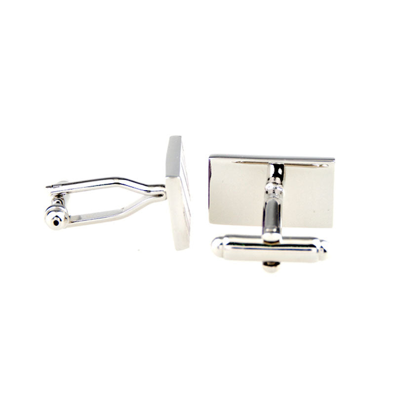 Enamel Dropping Glue Cufflinks