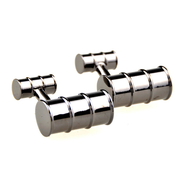 Plain Colour Metal Cufflinks