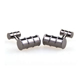 Plain Colour Metal Cufflinks