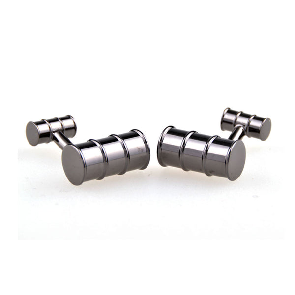 Plain Colour Metal Cufflinks