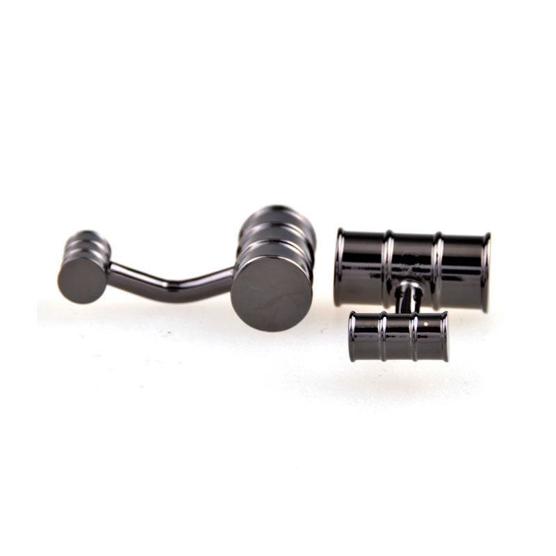 Plain Colour Metal Cufflinks