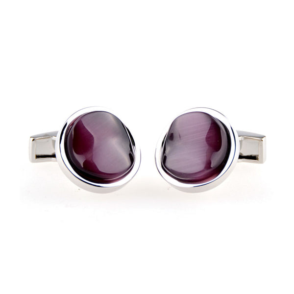 Cateye Glass Cufflinks