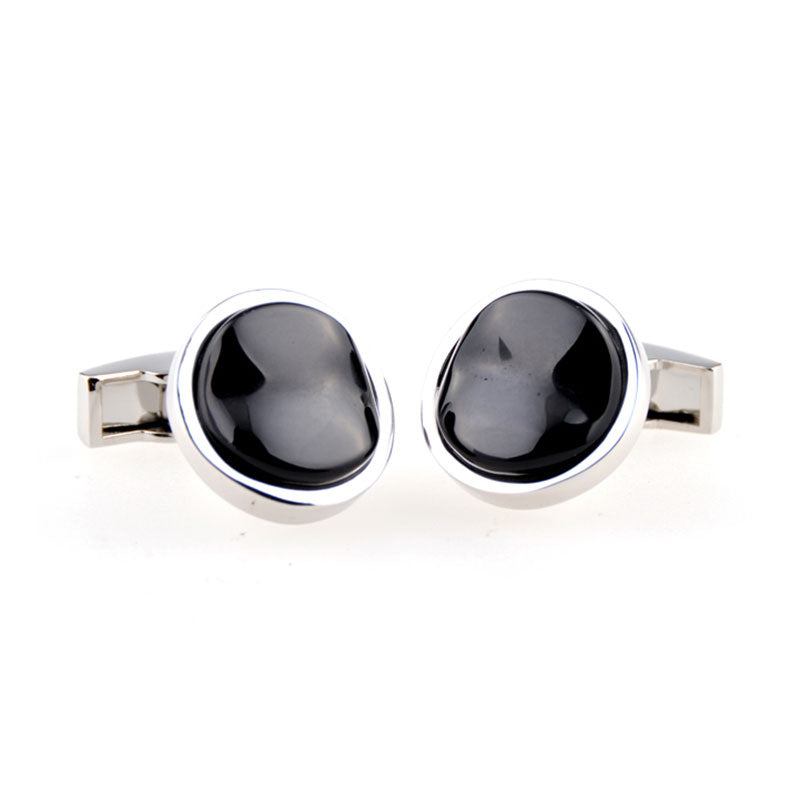 Cateye Glass Cufflinks