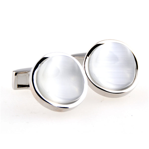 Cateye Glass Cufflinks