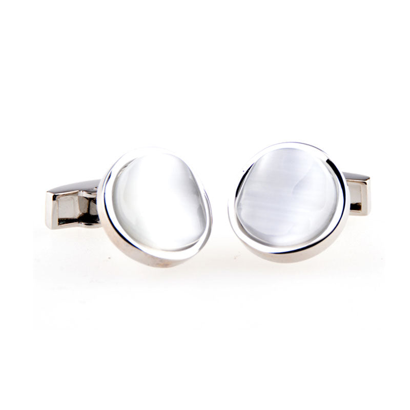 Cateye Glass Cufflinks