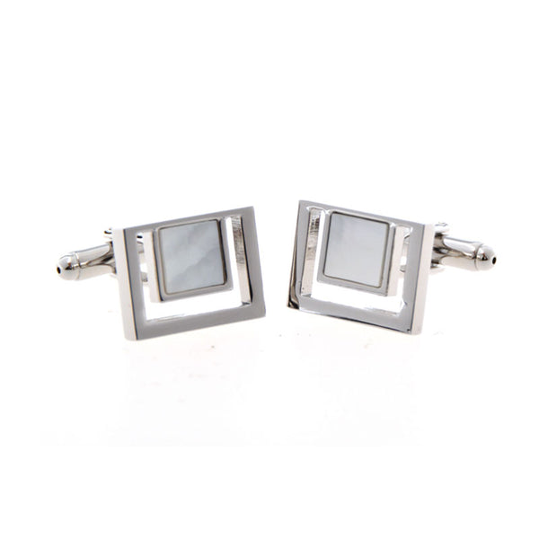 Shells Agate Cufflinks
