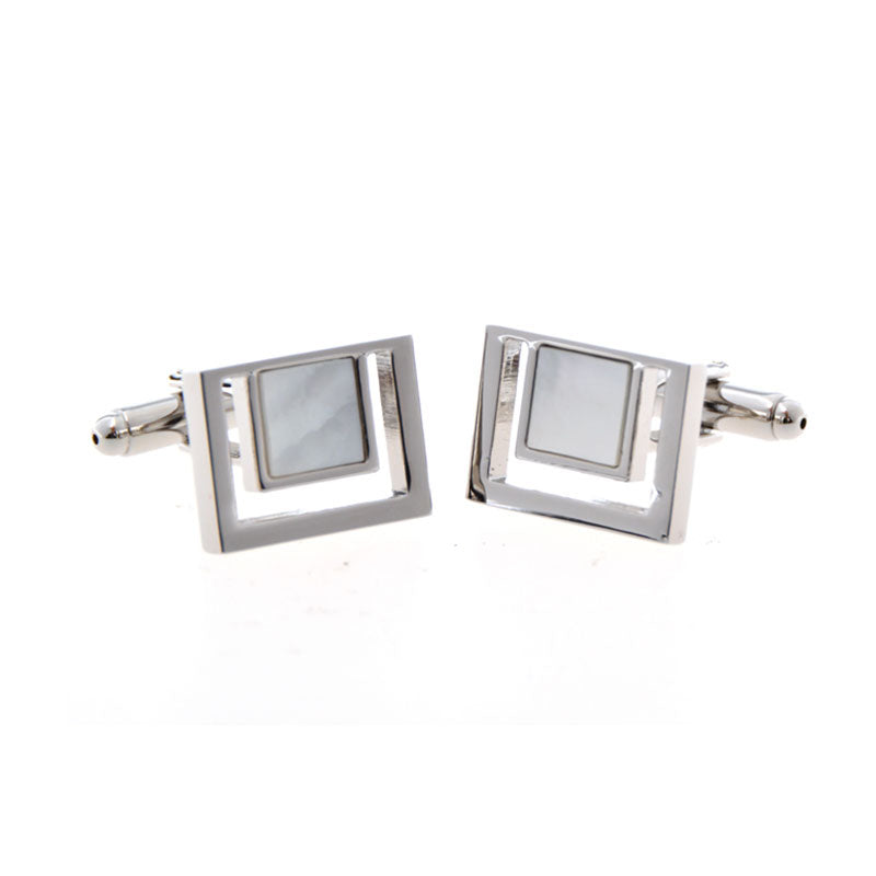 Shells Agate Cufflinks