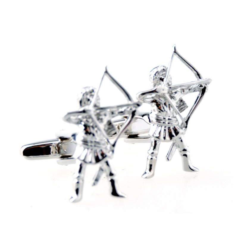 Cartoon Anime Plain Colour Metal Cufflinks