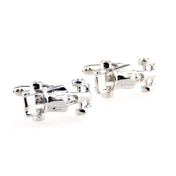 Car Logo Traffic Plain Colour Metal Cufflinks