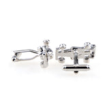 Car Logo Traffic Plain Colour Metal Cufflinks