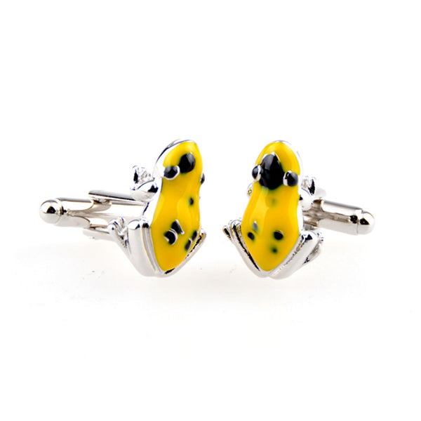 Animals Plants Enamel Dropping Glue Cufflinks